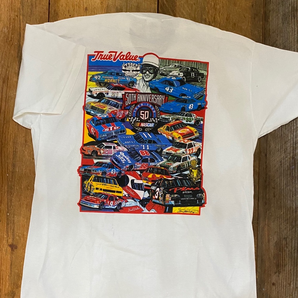 Vintage NASCAR 50th Anniversary T-Shirt NOSWOT